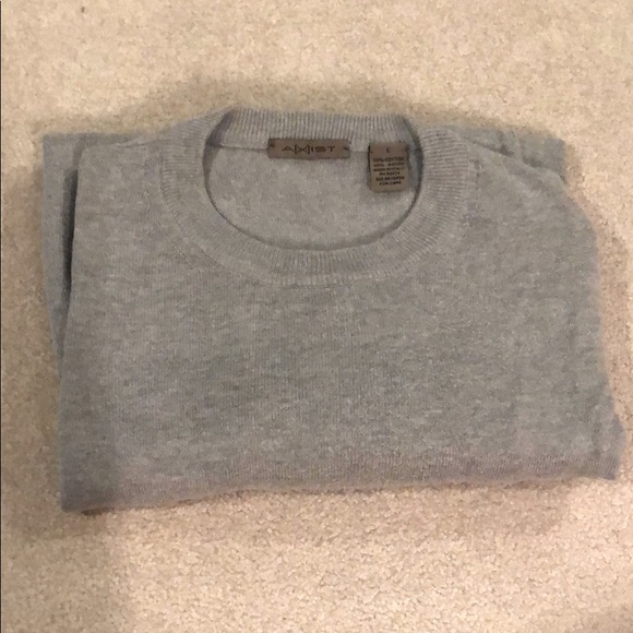 Men’s grey crew neck sweater - Picture 7 of 7